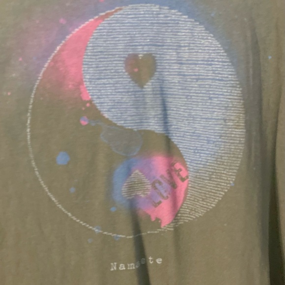 Life Is Good, Namaste, long sleeved, V-neck women’s top size XXL- women’s - Picture 2 of 6